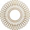 Ekena Millwork Cornelius Wood Fretwork Pierced Ceiling Medallion, Birch, 24"OD x 8 7/8"ID x 1/4"T CMWP24X0250CRBI - alternate 1